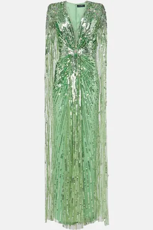 Jenny Packham Gold Rush sequined gown