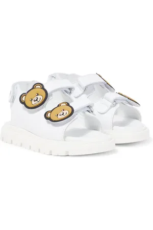 Moschino Teddy Bear leather sandals