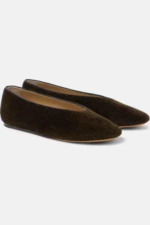 Le Monde Beryl Regency velvet ballet flats
