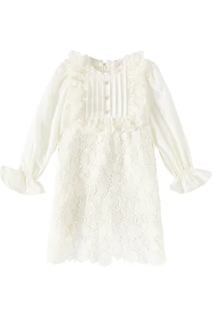 Tutu Du Monde Dentelle cotton-trimmed lace dress