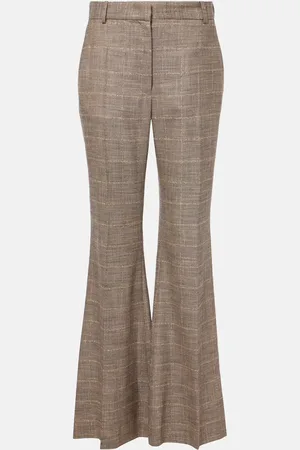 Joseph Stevens wool-blend flared pants