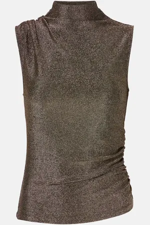 VERONICA BEARD Mylie lamÃ© top