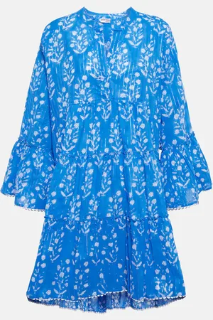 Juliet Dunn Floral cotton minidress