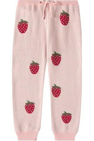 Konges Sløjd Lapis intarsia cotton-blend sweatpants