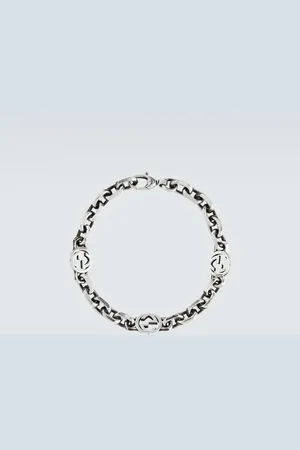 Gucci Silver Interlocking G bracelet