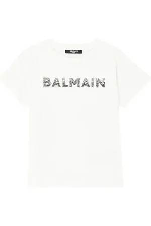 Balmain Logo cotton jersey T-shirt