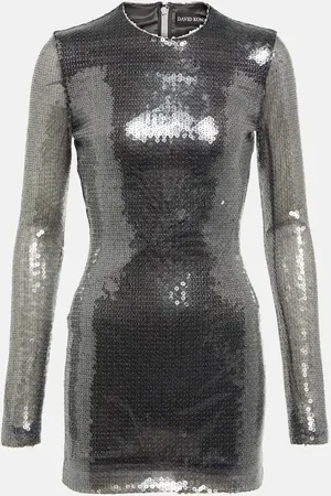 DAVID KOMA Sequined minidress