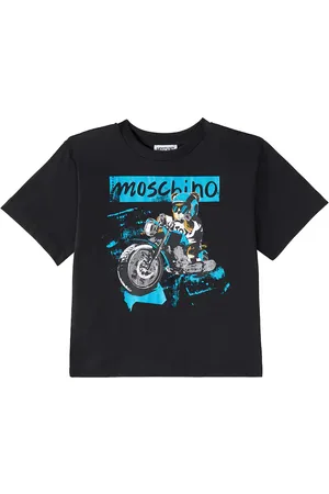 Moschino Cotton-blend jersey T-shirt