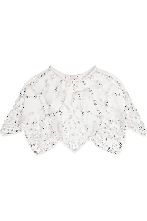 Tutu Du Monde Zeppelin sequin-embellished cape