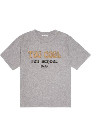 Dolce & Gabbana Printed cotton jersey T-shirt