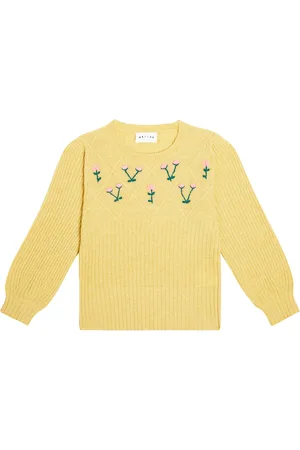 MORLEY Tikka embroidered wool-blend sweater