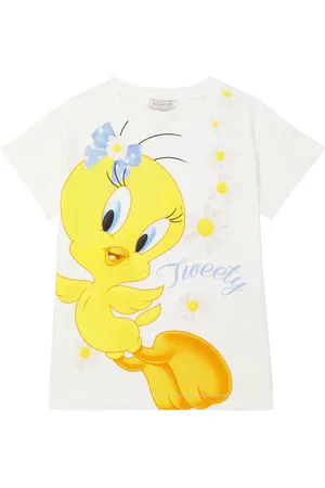 MONNALISA Printed cotton-jersey T-shirt