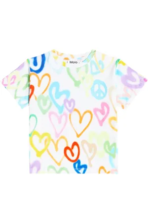 Molo Riley printed cotton jersey T-shirt