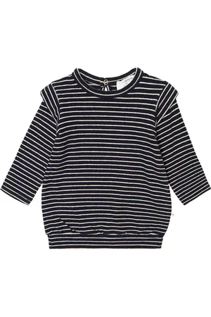 1+ IN THE FAMILY Noelia striped cotton-blend top