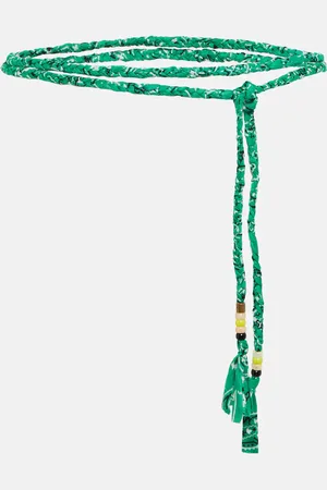 Alanui Bandana braided belt