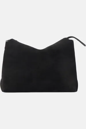 Khaite Lina suede crossbody bag