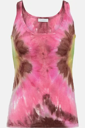 GABRIELA HEARST Graham tie-dye cashmere tank top