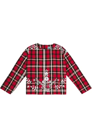 Kenzo Tartan cotton shirt