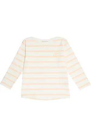 BONPOINT Breton-striped cotton top