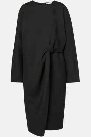 The Row Anthime virgin wool midi dress