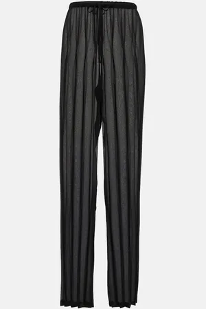 DRIES VAN NOTEN Pleated straight pants