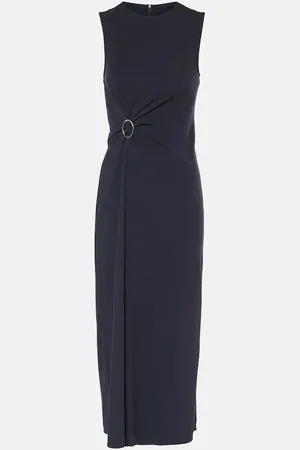 Max Mara Leisure Losanna gathered midi dress