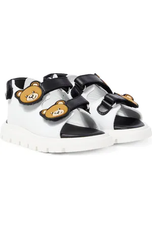 Moschino Teddy Bear leather sandals