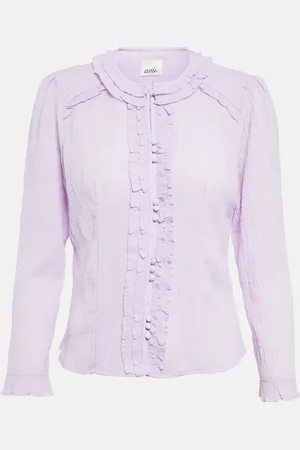 Isabel Marant Georgia shirred top