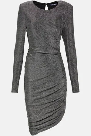 VERONICA BEARD Cyrus metallic minidress