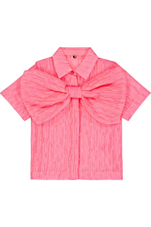 CAROLINE BOSMANS Bow-embellished top