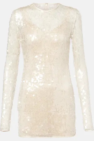 DAVID KOMA Sequined minidress