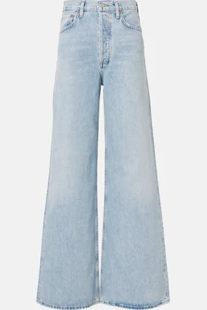 AGOLDE Dame Jean high-rise wide-leg jeans