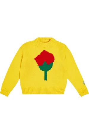 The Animals Observatory Bull intarsia wool sweater