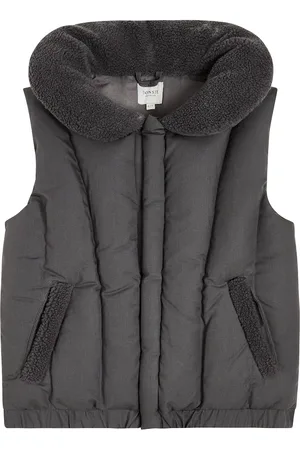 Donsje Regu faux-fur trimmed puffer vest