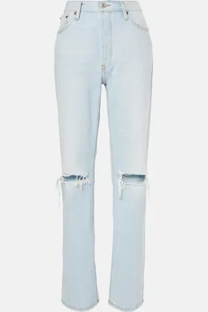 RE/DONE Loose high-rise straight jeans
