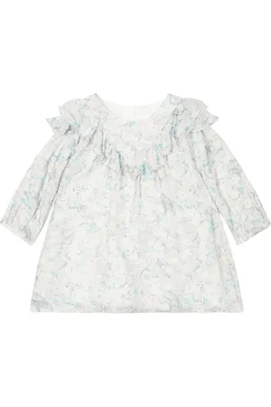 Chloé Baby ruffle-trimmed dress