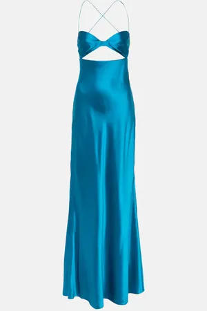 The Sei Silk satin gown