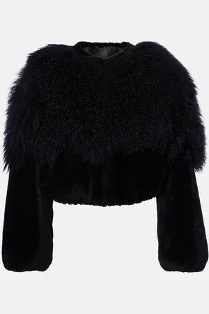 Chloé Cropped shearling blouson