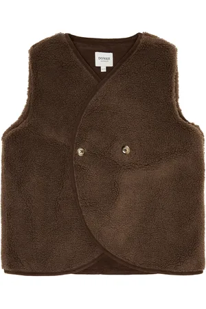 Donsje Faux shearling vest