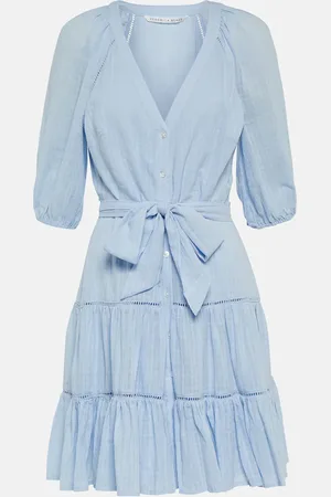 VERONICA BEARD Dewey cotton minidress
