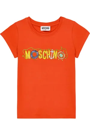 Moschino Logo cotton-blend jersey T-shirt