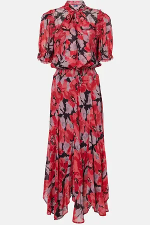 Ralph Lauren Floral georgette midi dress