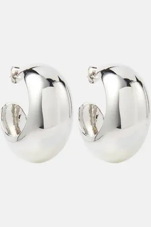 Isabel Marant Shiny Crescent hoop earrings