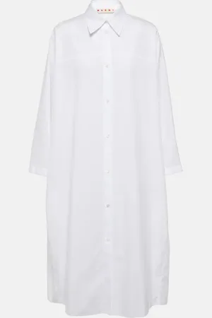Marni Cotton poplin shirt dress