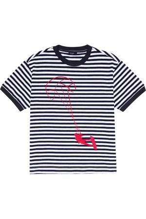 Il gufo Printed cotton jersey Tâshirt