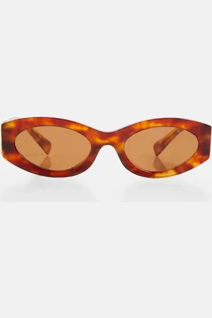 Miu Miu Glimpse oval sunglasses