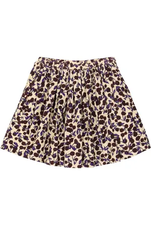 BONPOINT Suzon printed corduroy skirt