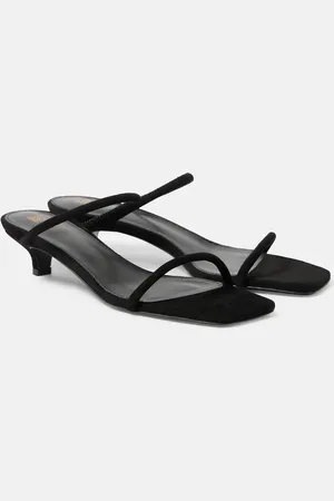 Totême Minimalist 35 suede sandals