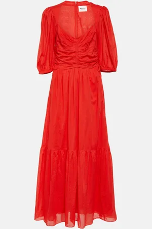 Marant Etoile Leoniza cotton maxi dress