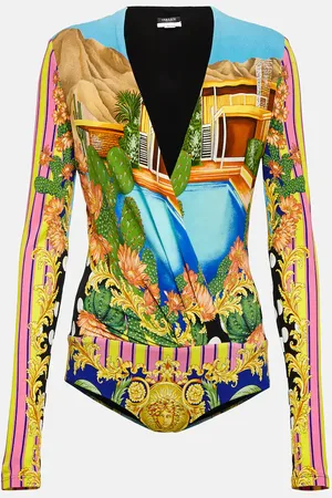 VERSACE Medusa Palm Springs bodysuit